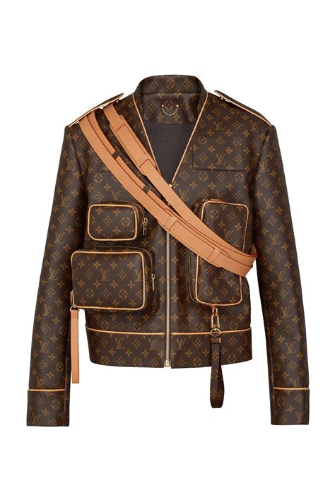 louis vuitton coat monogram|louis vuitton monogram jacket men.